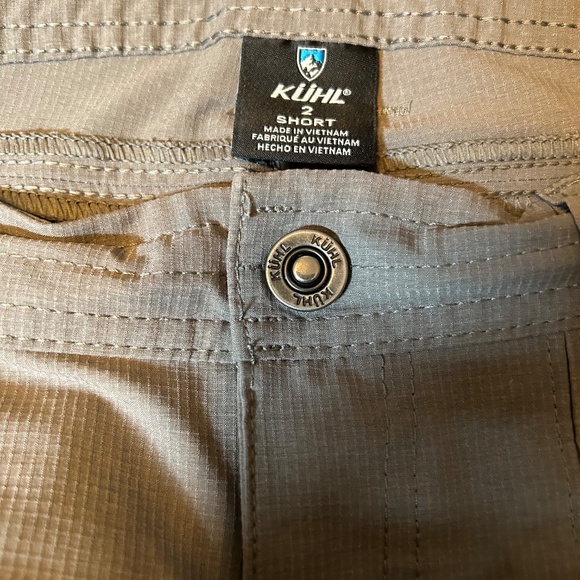 KUHL ARMY GREEN SKINNY LEG PANTS - SIZE 2 SHORT - Picture 5 of 5